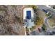 Aerial view of a community pool area with parking at 17004 Commons Creek Dr, Charlotte, NC 28277