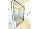 Large walk-in shower with built-in seat and glass enclosure at 2558 Red Hill Nw St # 51, Concord, NC 28027