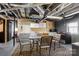 Basement kitchenette with table and chairs at 303 S Greene St, Wadesboro, NC 28170