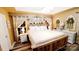 Large main bedroom with a king-size bed and neutral color palette at 306 Bluegill Ln, Statesville, NC 28625