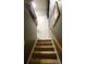 Carpeted stairs leading to an upper level with neutral walls at 306 Bluegill Ln, Statesville, NC 28625