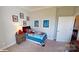 Well-lit bedroom with a nautical theme and plenty of natural light at 8012 Plymouth Dr, Sherrills Ford, NC 28673