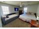 Spacious bedroom with two beds and ample closet space at 8024 Bronze Pike Dr, Charlotte, NC 28273