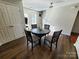 Dining area with a round table and four chairs at 8024 Bronze Pike Dr, Charlotte, NC 28273