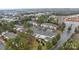 Wide shot of townhome community from above at 12250 Savannah Garden Dr, Charlotte, NC 28273