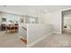 Upstairs loft area with a sitting area and dining space at 13308 Oak Farm Ln, Huntersville, NC 28078