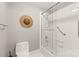 Bathroom with a shower/tub combo and sunflower decor at 15214 Mccomb Manor Ct, Charlotte, NC 28277