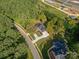 Aerial view of house and surrounding neighborhood at 209 E Glenview Dr, Salisbury, NC 28147