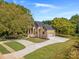 Luxury home with a large driveway and private backyard at 209 E Glenview Dr, Salisbury, NC 28147