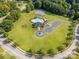 Community clubhouse with pool, tennis courts, and parking at 209 E Glenview Dr, Salisbury, NC 28147