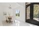 Bright dining room with a large window and elegant table setting at 209 E Glenview Dr, Salisbury, NC 28147