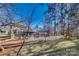 Spacious backyard with playset and pool at 209 Squirrel Ln, Lake Wylie, SC 29710