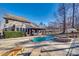 Private backyard oasis with a sparkling pool at 209 Squirrel Ln, Lake Wylie, SC 29710