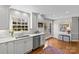 Kitchen with stainless steel dishwasher and French doors at 2228 Valencia Ter, Charlotte, NC 28226