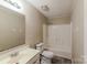 Bathroom with shower/tub combo and vanity at 2331 Celia Ave, Charlotte, NC 28216