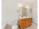 Bathroom with a vanity and toilet at 2400 Potter Downs Dr, Waxhaw, NC 28173