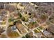 Aerial view of property with lake access lot at 260 Wood Duck Loop, Mooresville, NC 28117