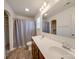 Double vanity bathroom with a shower/tub combo at 2841 Kinloch Ct, Clover, SC 29710