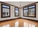 Bright dining room with hardwood floors and ample natural light at 357 7Th Nw St, Hickory, NC 28601