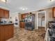 Modern kitchen with stainless steel appliances and an island at 3717 Elliott Cemetary Rd, Shelby, NC 28150