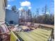 Relaxing patio area with seating and fire pit at 3717 Elliott Cemetary Rd, Shelby, NC 28150