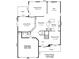 First floor plan layout showcasing spacious rooms and patio at 3865 Parkers Ferry Rd, Fort Mill, SC 29715