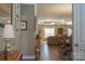 Open hallway offering views into the living and dining areas at 417 Spring Arbor Ave, Salisbury, NC 28146