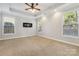 Spacious bedroom with hardwood floors and neutral color palette at 4855 Star Hill Ln, Charlotte, NC 28214