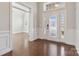 Bright entryway with hardwood floors and access to other rooms at 4855 Star Hill Ln, Charlotte, NC 28214