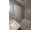 Updated bathroom features a bathtub, shower, and modern vanity at 6106 Meadow Rose Ln, Charlotte, NC 28215