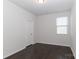 Hardwood floors and natural light from the window make this bedroom very appealing at 6503 Georgia Oak Rd, Charlotte, NC 28269