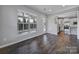 Breakfast nook with hardwood floors and kitchen view at 730 Bushel Dr, Fort Mill, SC 29715