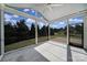 Relaxing screened porch overlooking backyard at 730 Bushel Dr, Fort Mill, SC 29715