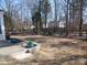 Spacious backyard with wooden fence and patio at 9018 Kestral Ridge Dr, Charlotte, NC 28269