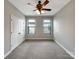 Bright bedroom with neutral walls and carpet flooring at 9140 Carneros Creek Rd, Charlotte, NC 28214