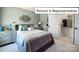Bedroom features a comfy bed and ample closet space at 1002 Merganser Way, Indian Trail, NC 28079