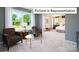 Spacious bedroom with sitting area and large window at 1002 Merganser Way, Indian Trail, NC 28079