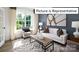 Bright living room with large windows and comfy seating at 1002 Merganser Way, Indian Trail, NC 28079