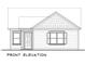 Front elevation of a ranch style home with a dormer window and shutters at 4470 Kingsbury Rd, Midland, NC 28107