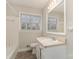 Bathroom with a vanity, toilet, and shower/tub combo at 4630 Dawnwood Dr, Charlotte, NC 28212