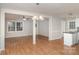 Bright living room with hardwood floors at 4630 Dawnwood Dr, Charlotte, NC 28212