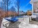 Inviting pool area with lounge chairs and outdoor kitchen at 5706 Closeburn Rd, Charlotte, NC 28210