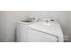 Bright laundry room with Samsung washer and dryer at 7011 Jane Parks Way, Charlotte, NC 28217