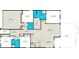 Detailed floor plan illustrating the layout, dimensions, and features of the home at 7522 Porrera St, Charlotte, NC 28214