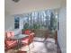 Relaxing deck with patio furniture, overlooking wooded area at 1361 Colwick Ln, Rock Hill, SC 29732