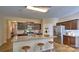 Beautiful kitchen with stainless steel appliances, granite countertops, and center island with seating at 1381 6Th Ne St, Hickory, NC 28601