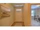 Bright and spacious entryway with hardwood floors and a view into the dining area at 1389 6Th Ne St, Hickory, NC 28601