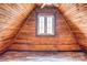 Bedroom with wood walls and a window at 1505 S Ridge Ave, Kannapolis, NC 28083