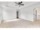 Spacious bedroom with carpet and ceiling fan at 3070 Swallowtail Ln, Kannapolis, NC 28027