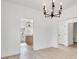 Dining room with hardwood floors and view of kitchen at 3070 Swallowtail Ln, Kannapolis, NC 28027